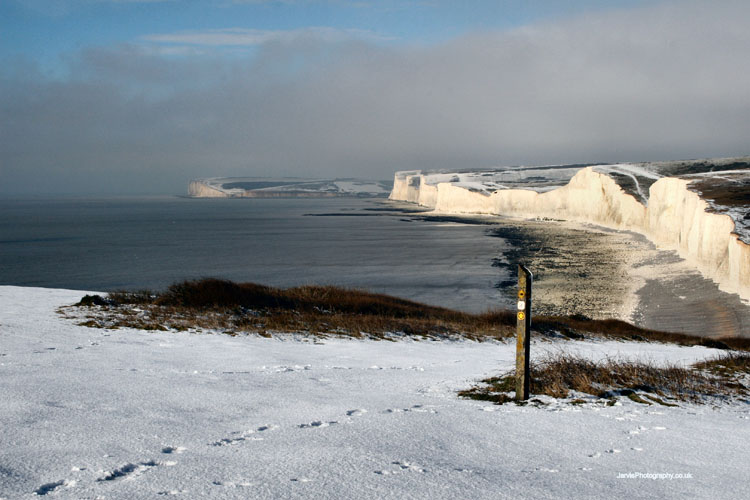 Birling Gap Snow