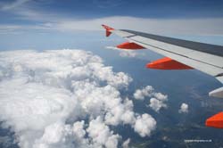 Above the clouds